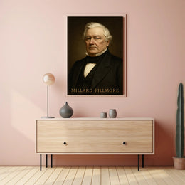 Millard Fillmore Presidential Portrait Poster