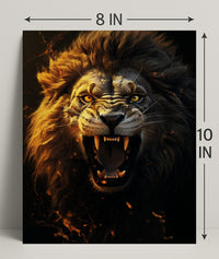 Roaring Majesty Poster
