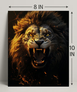 Roaring Majesty Poster
