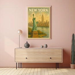 New York Cityscape Poster