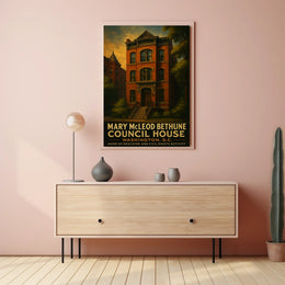 Mary Mcleod Bethune Council House Poster
