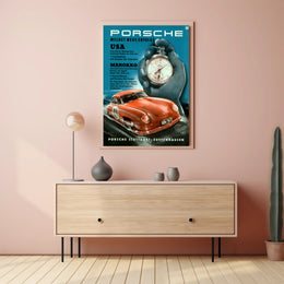 Porsche Racing Successes Poster