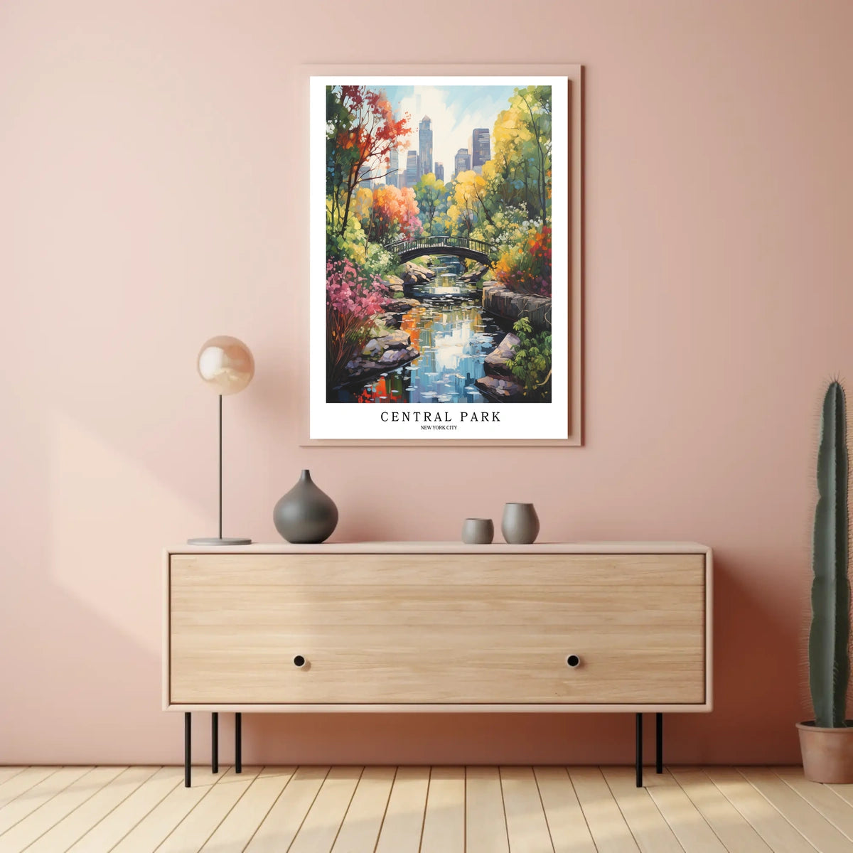 Central Park Serenity Poster