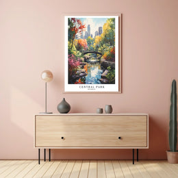 Central Park Serenity Poster