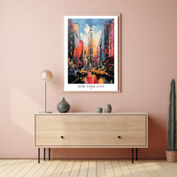 New York City Urban Vibes Poster