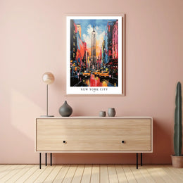 New York City Urban Vibes Poster