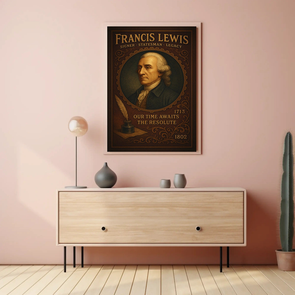 Francis Lewis Signer and Statesman Poster