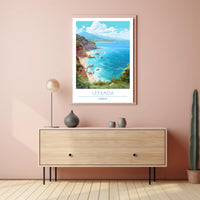 Coastal Beauty of Lefkada Poster
