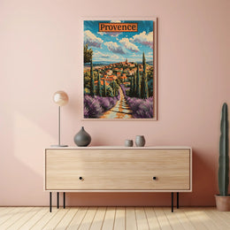Picturesque Provence Village - Cultural or Heritage Poster