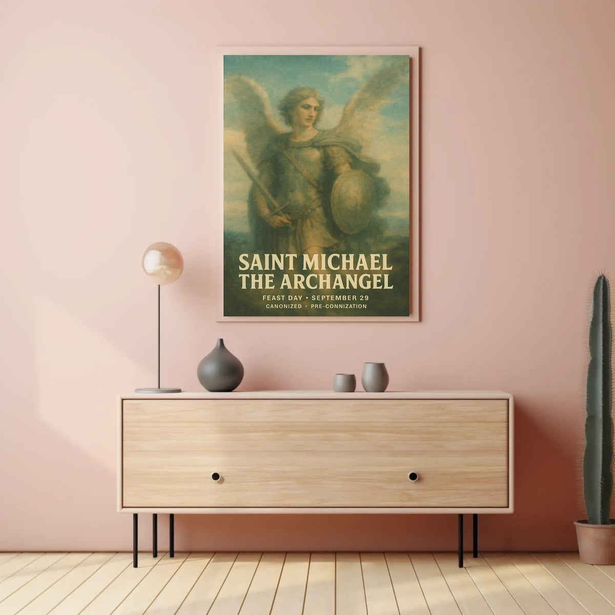 Saint Michael The Archangel Poster