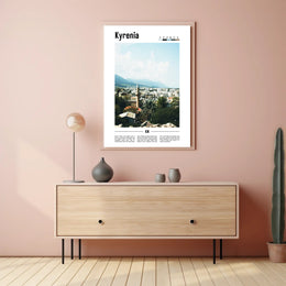 Kyrenia Mediterranean Escape Travel Poster PosterGoat