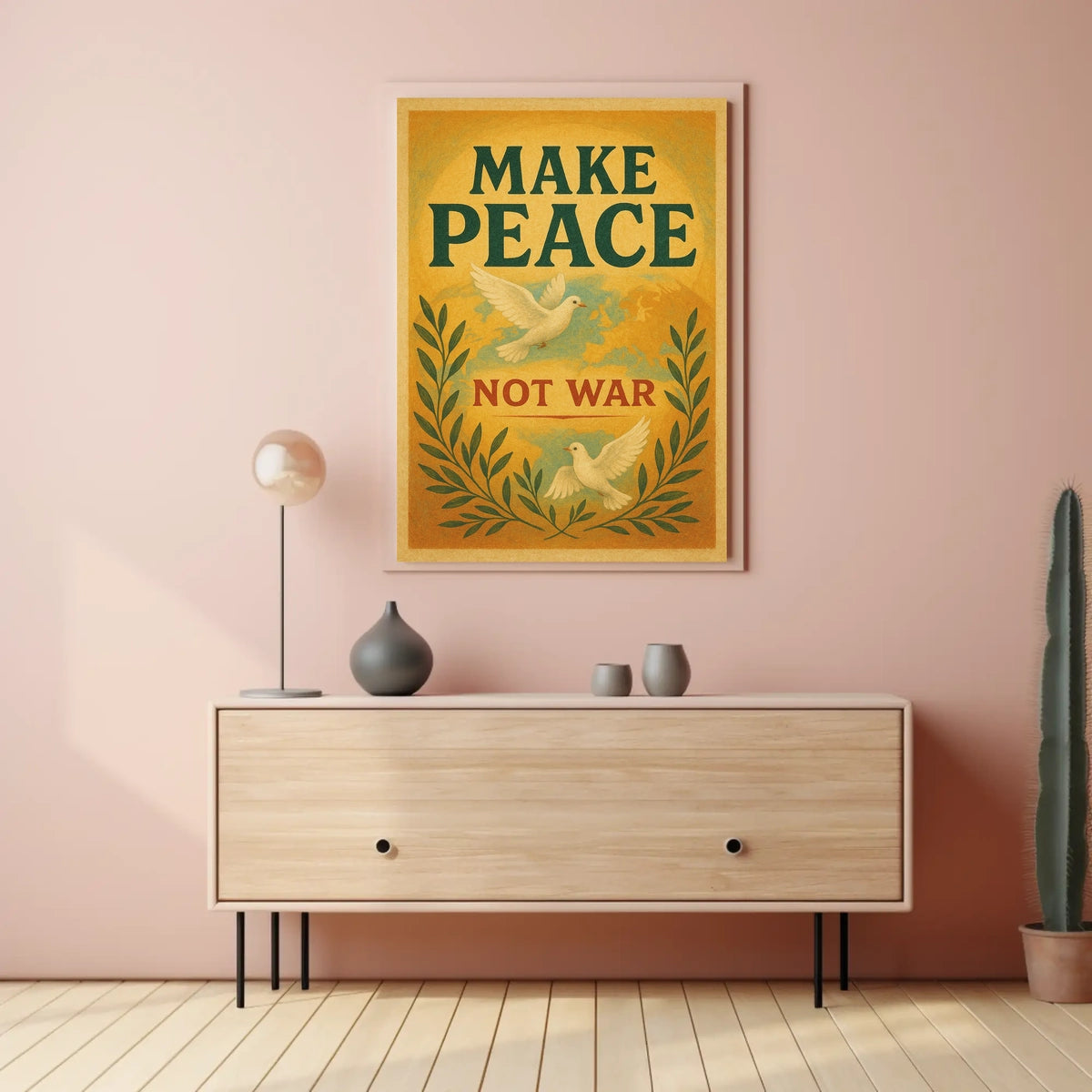 Make Peace, Not War Poster
