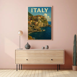 Italy Coastal Beauty Poster