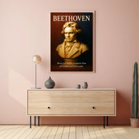 Beethoven Musical Genius Poster PosterGoat