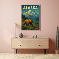 Alaska Wilderness Poster