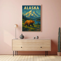 Alaska Wilderness Poster
