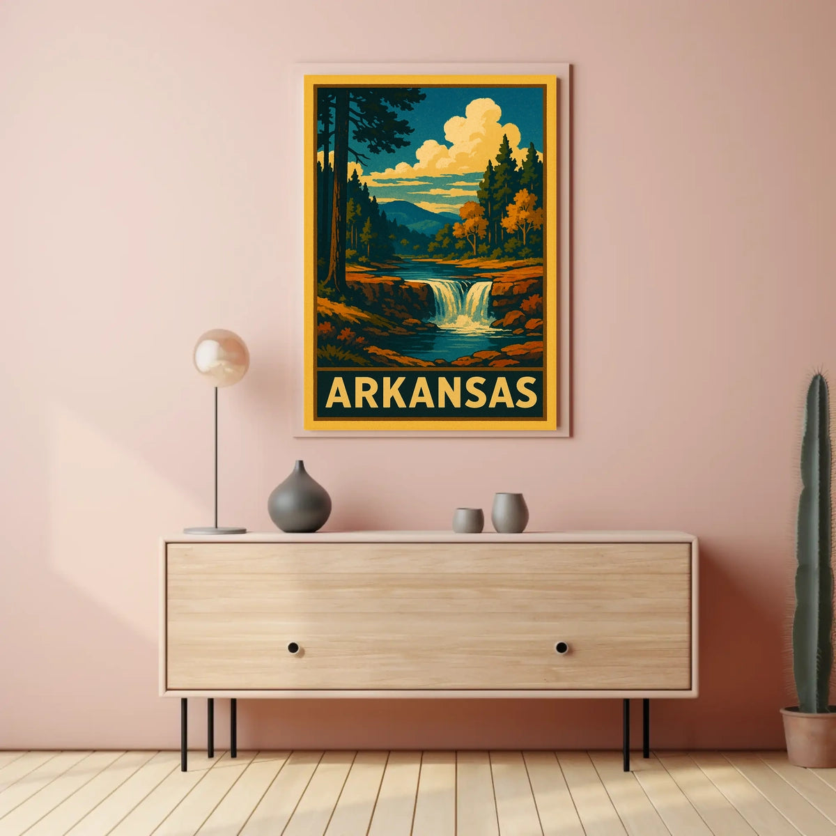 Arkansas Nature Poster