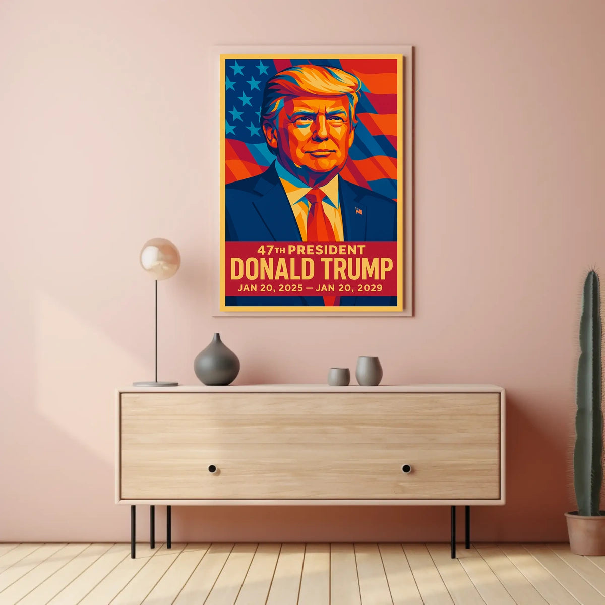 Donald Trump 47Th President Poster