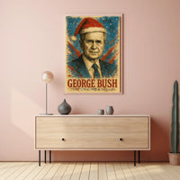 George H. W. Bush 41st President of the United States Christmas SeriesPoster