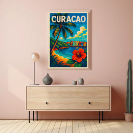 Curacao Island Paradise Poster