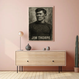 Jim Thorpe Portrait Poster