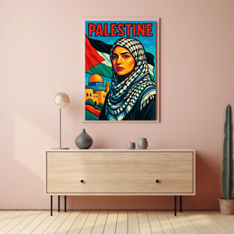 Palestine A Symbolic Tribute Poster