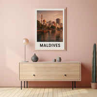 Maldives Serenity Poster