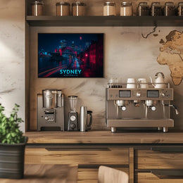 Sydney at Night Poster