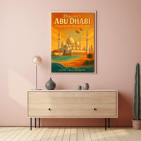 Discover Abu Dhabi Poster