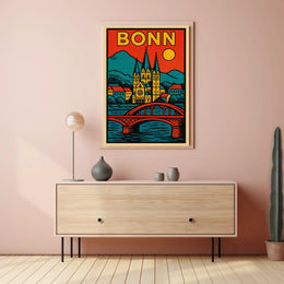 Bonn Cityscape Poster