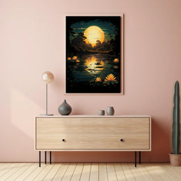 Moonlit Serenity Poster