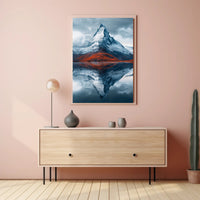 Alpine Majesty: Photorealistic National Park Poster PosterGoat