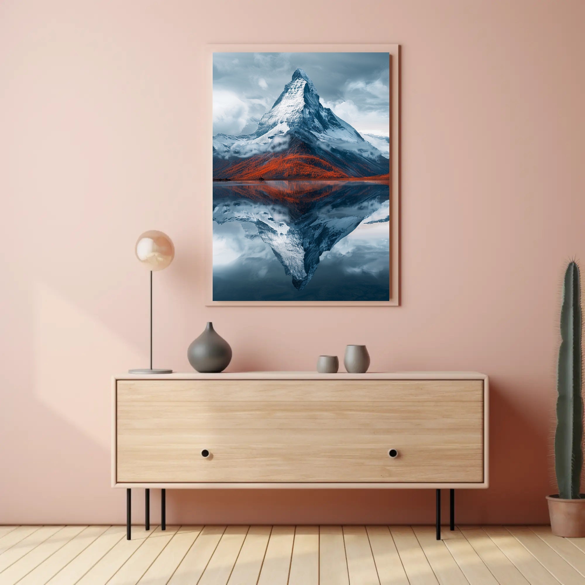 Alpine Majesty: Photorealistic National Park Poster PosterGoat