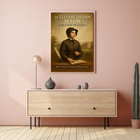 St Elizabeth Ann Seton Vintage Religious Poster