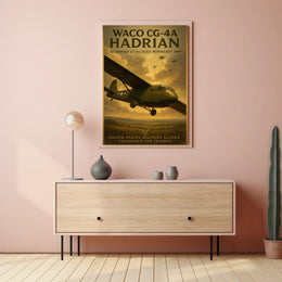 Waco Cg-4A Hadrian Guardian Of The Poster