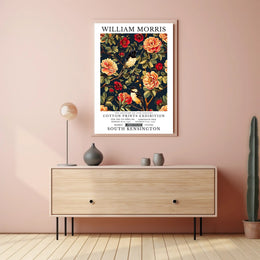 William Morris Cotton Prints Cultural Heritage Poster