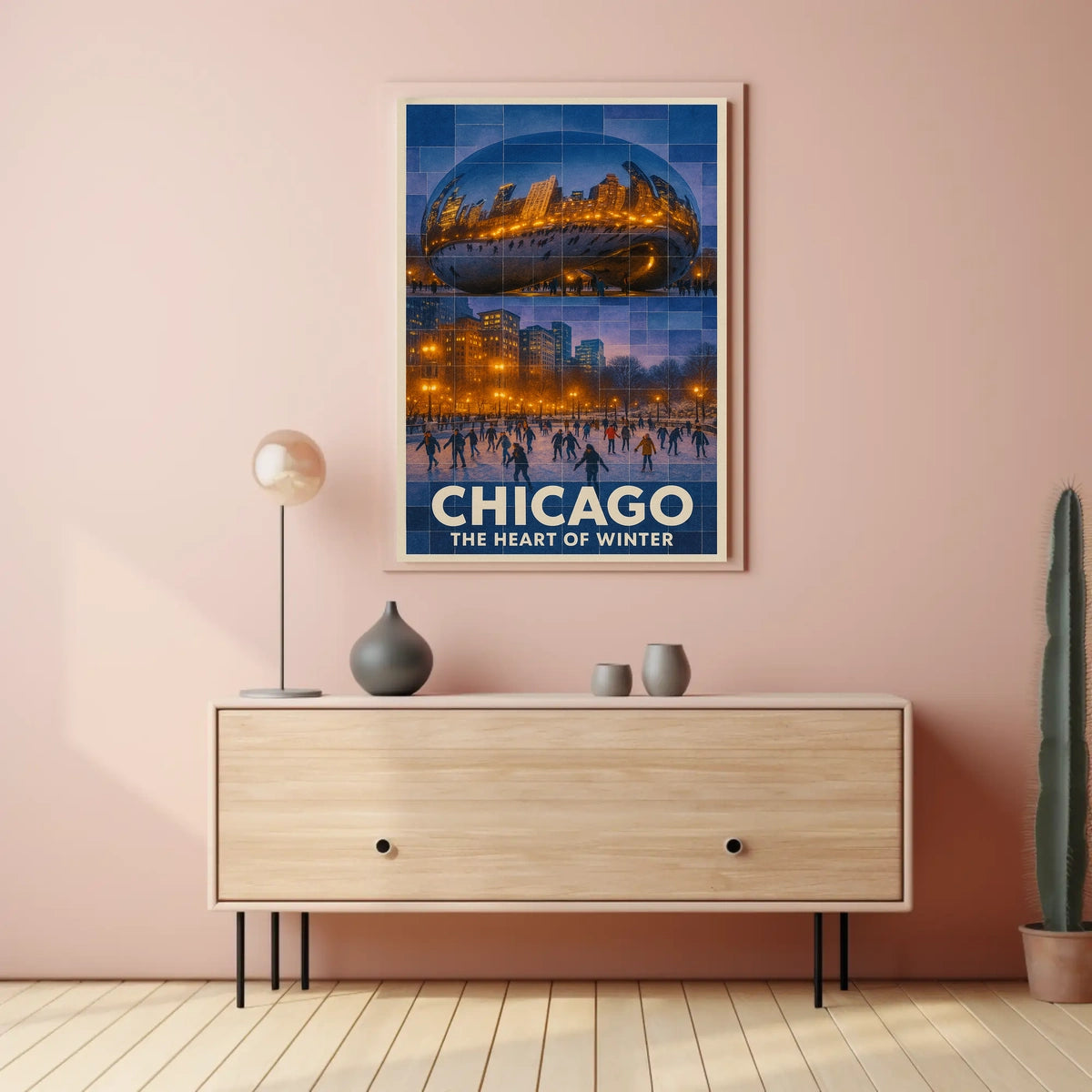 Chicago The Heart Of Winter Poster