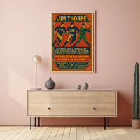 Celebrating Jim Thorpe Legendary Athlete Jim Thorpe Poster