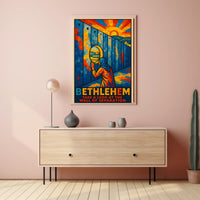 Bethlehem Wall Of Separation Poster