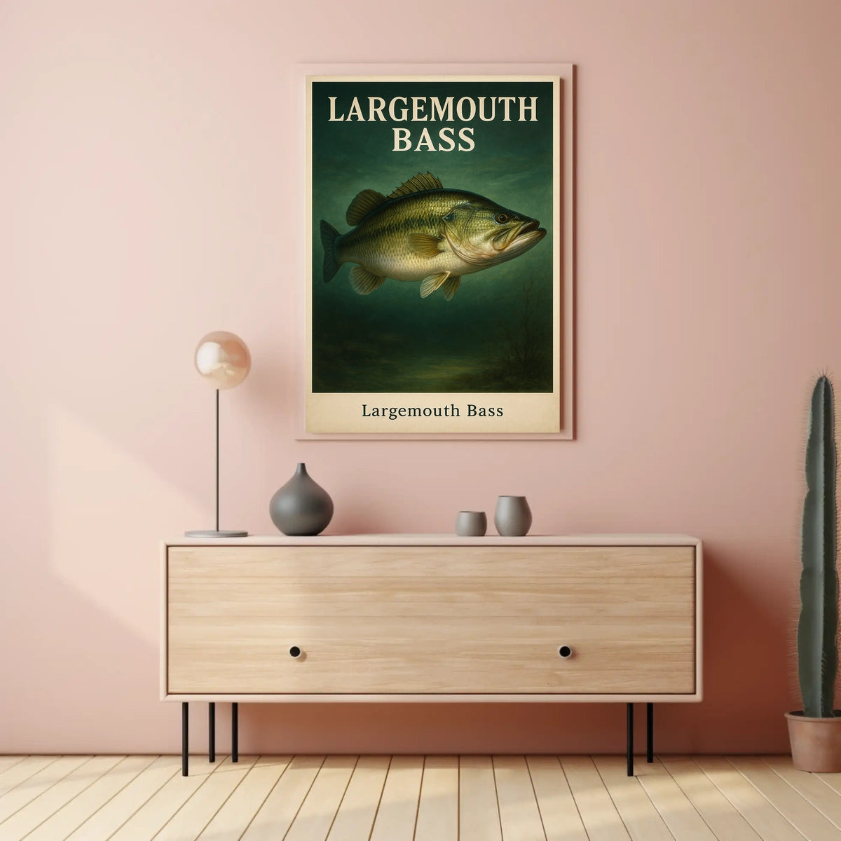 Largemouth Bass Poster