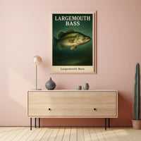 Largemouth Bass Poster
