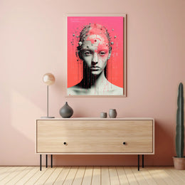 Futuristic Mindscape Poster