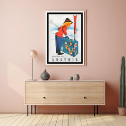 Winter In Austria Poster