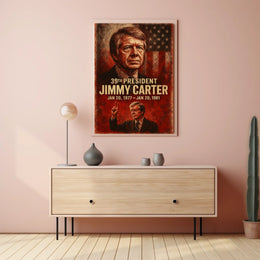 Jimmy Carter 39th President Poster