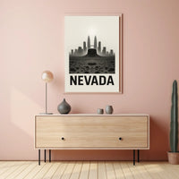Nevada Urban Meets Desert Poster