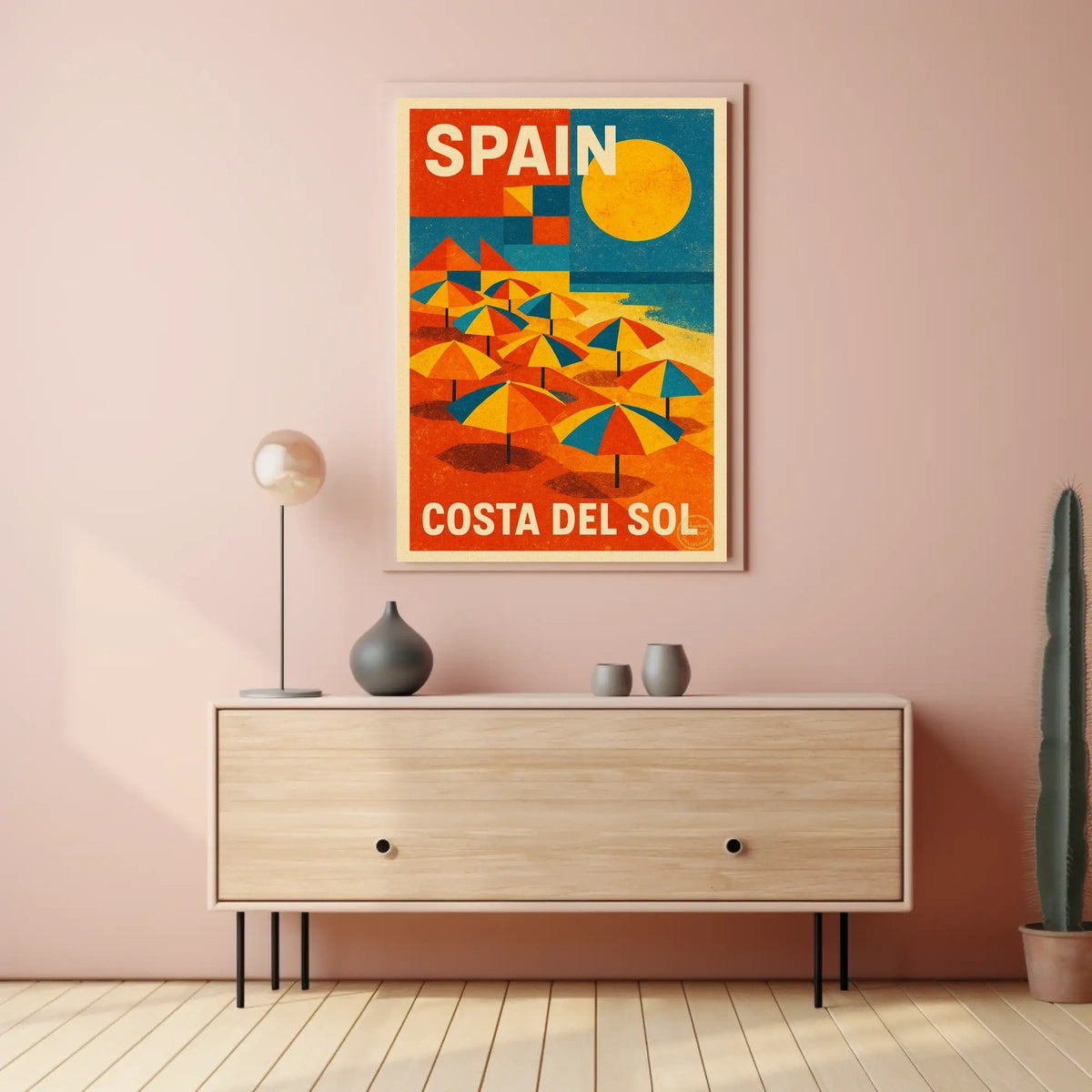 Spain Costa Del Sol Poster