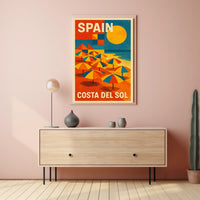 Spain Costa Del Sol Poster