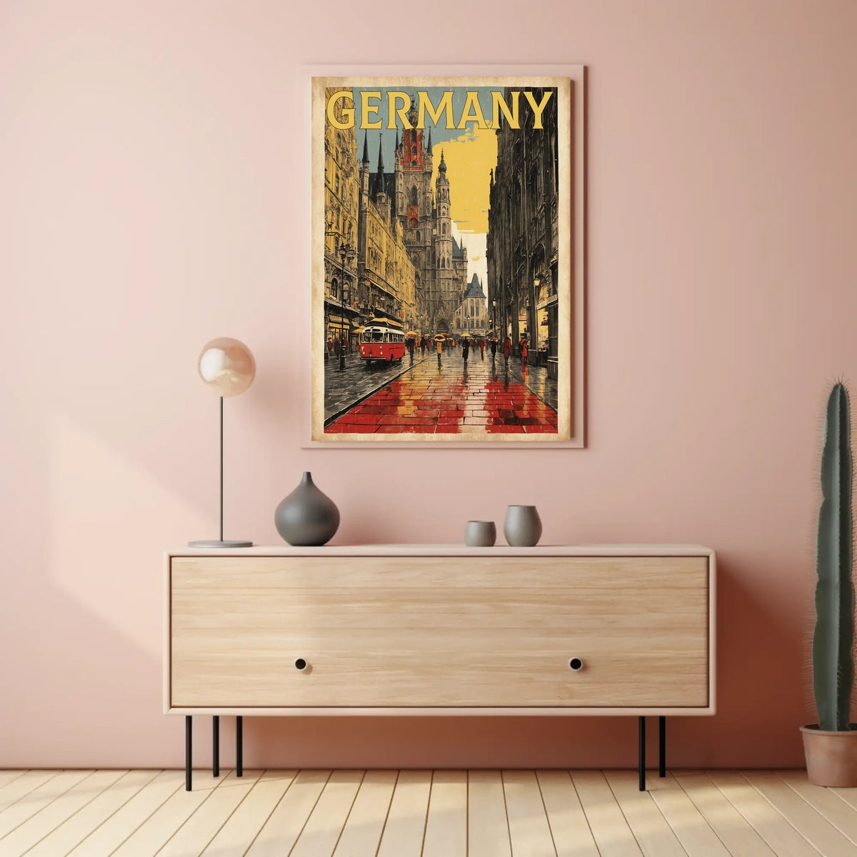 Germany Urban Charm Poster