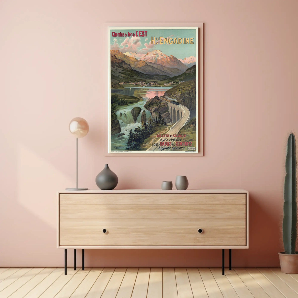 Journey To The Engadine Poster