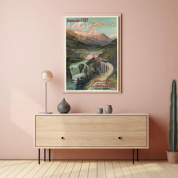 Journey To The Engadine Poster